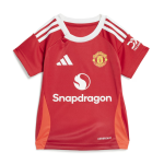 Manchester United 24-25 Home Baby Kit-4 Collezione | Maglie Ufficiali Man Utd
