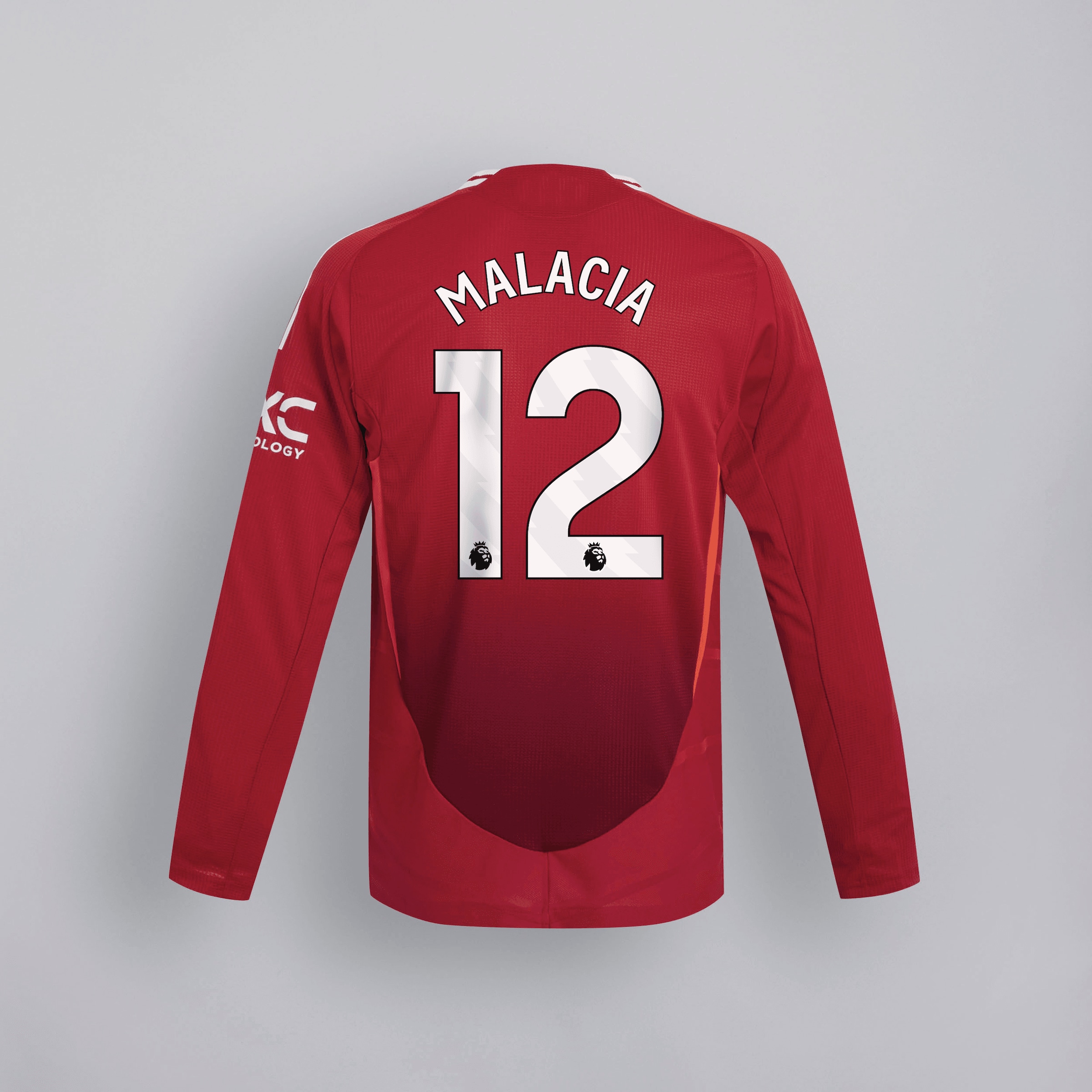 maglia da casa a maniche lunghe del manchester united 2425 – 12 tyrell malacia Collezione | Maglie Ufficiali Man Utd