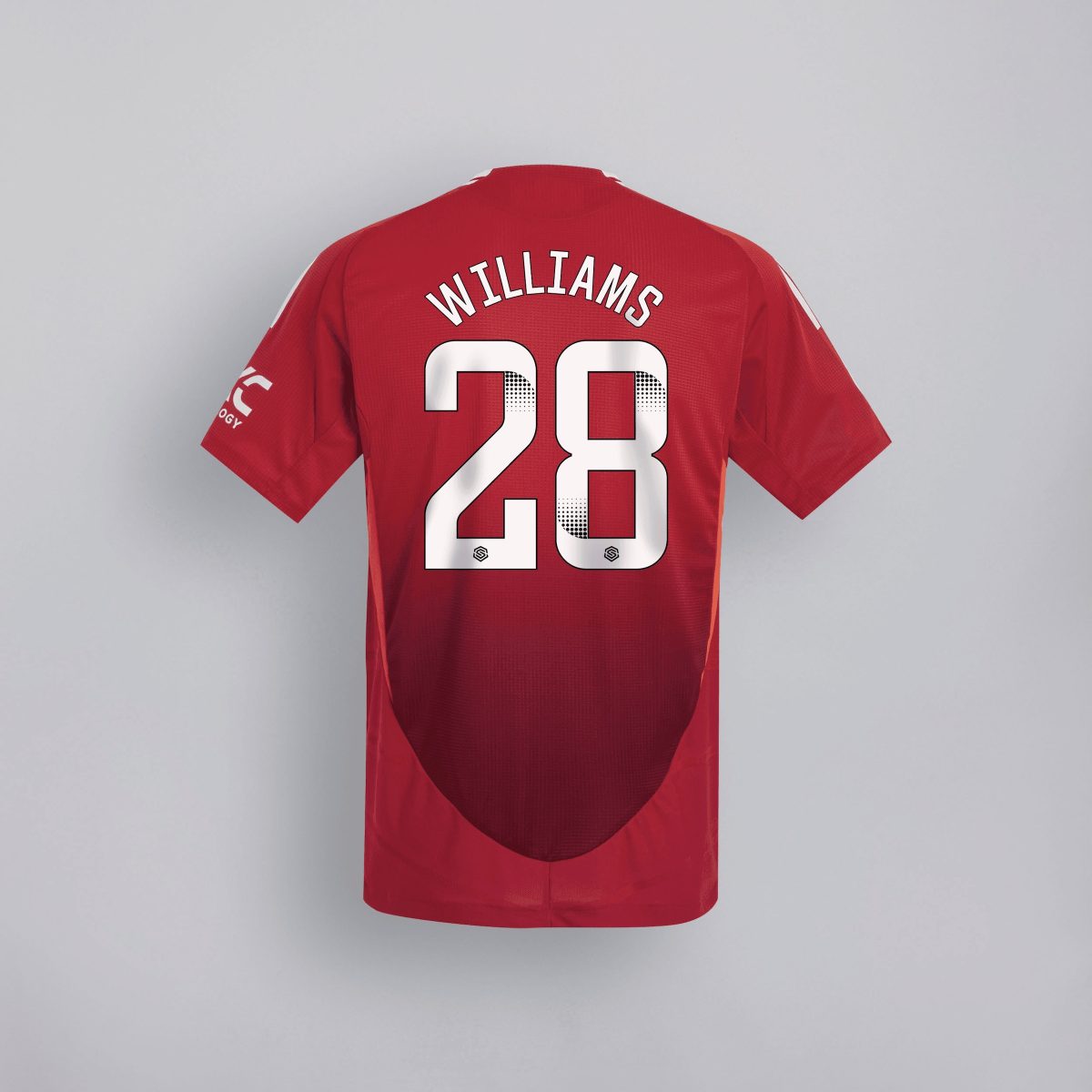 maglia da casa a maniche lunghe manchester united 2425 da bambino – 28 rachel williams Collezione | Maglie Ufficiali Man Utd