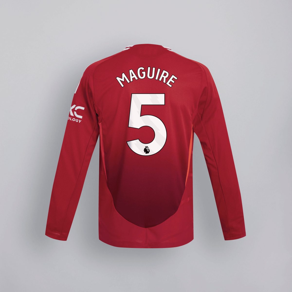 maglia da casa a maniche lunghe manchester united 2425 da bambino – 5 harry maguire Collezione | Maglie Ufficiali Man Utd