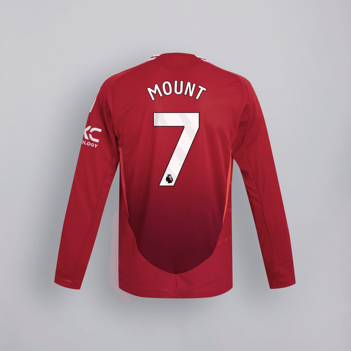 maglia da casa a maniche lunghe manchester united 2425 da bambino – 7 mason mount Collezione | Maglie Ufficiali Man Utd
