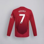 maglia da casa a maniche lunghe manchester united 2425 da bambino – 7 mason mount Collezione | Maglie Ufficiali Man Utd