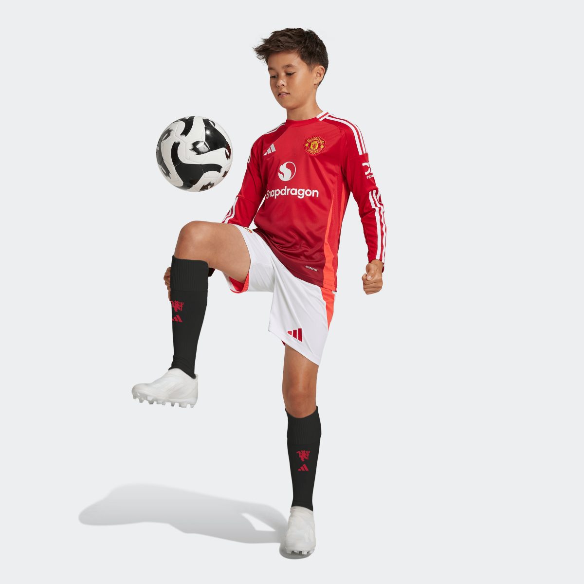 maglia da casa a maniche lunghe manchester united 2425 da bambino – 7 mason mount Collezione | Maglie Ufficiali Man Utd
