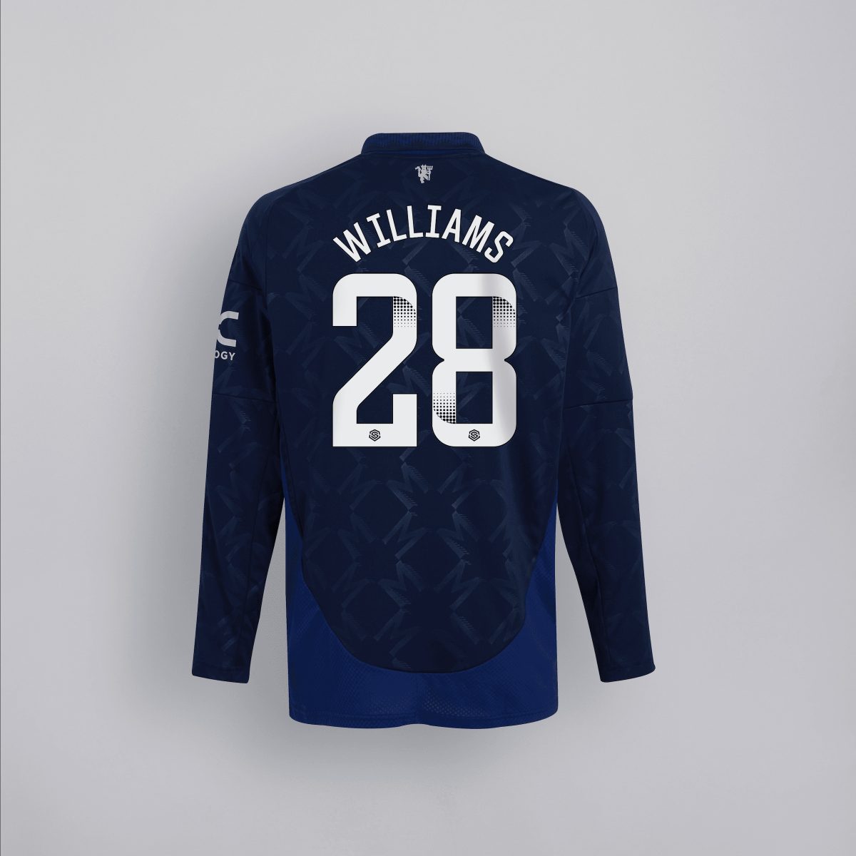 maglia da trasferta a maniche lunghe manchester united 2425 da bambino – 28 rachel williams Collezione | Maglie Ufficiali Man Utd