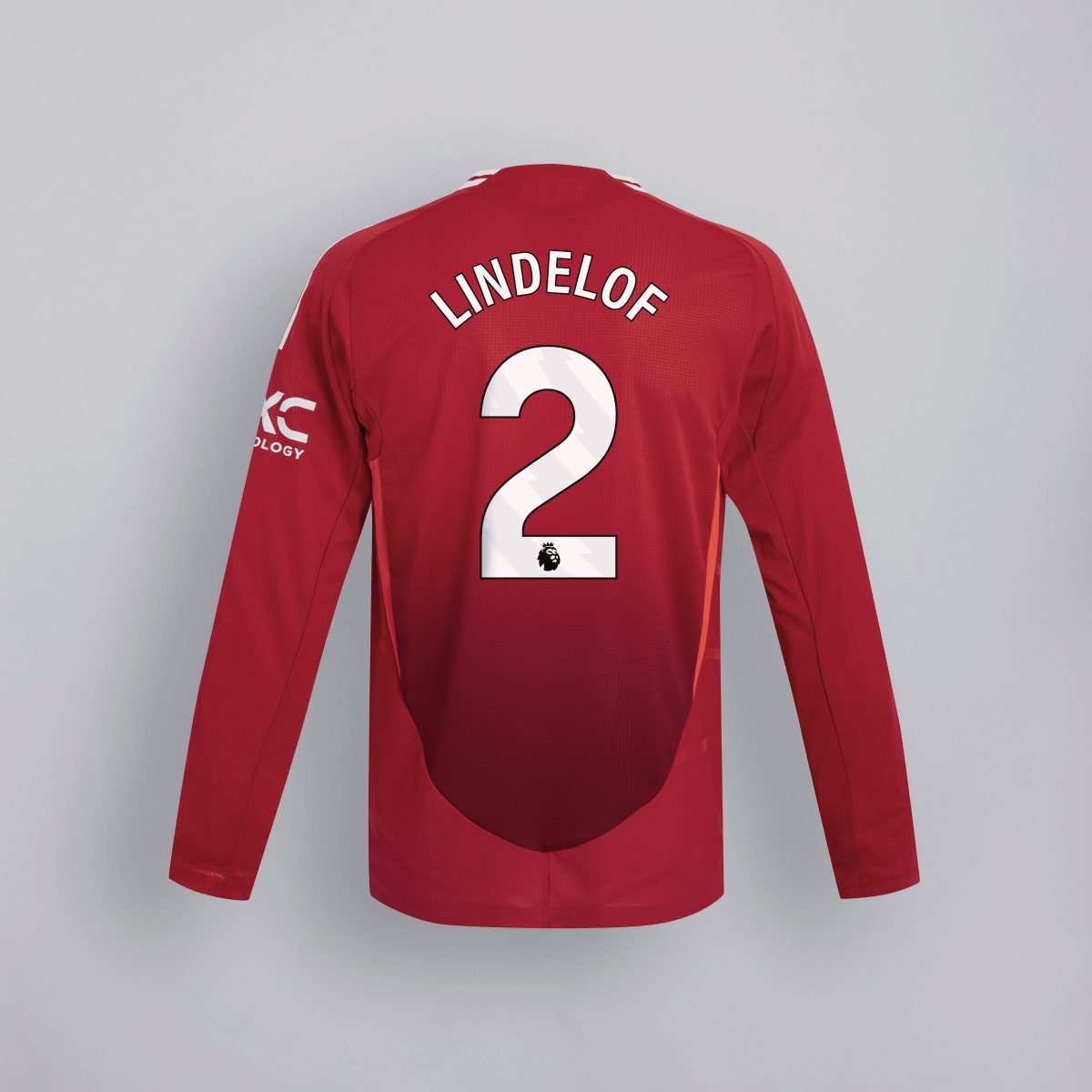 manchester united 2425 langarm home maglia autentica – 2 victor lindelöf Collezione | Maglie Ufficiali Man Utd