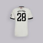manchester united 2425 terza maglia bambino – 28 rachel williams Collezione | Maglie Ufficiali Man Utd