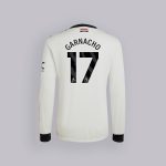 terza maglia a manica lunga del manchester united 2425 – 17 alejandro garnacho Collezione | Maglie Ufficiali Man Utd