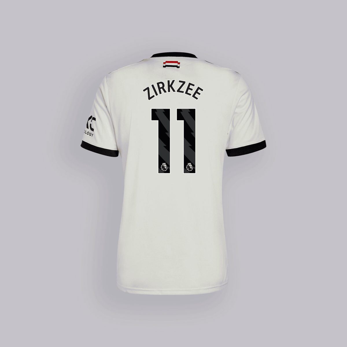 terza maglia manchester united 2425 con stampa zirkzee 11 epl e stemma Collezione | Maglie Ufficiali Man Utd